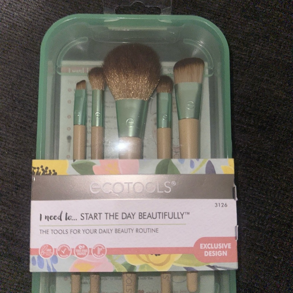 EcoTools Brush Set with Green Case